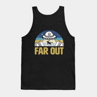 Far Out Alien UFO Tank Top